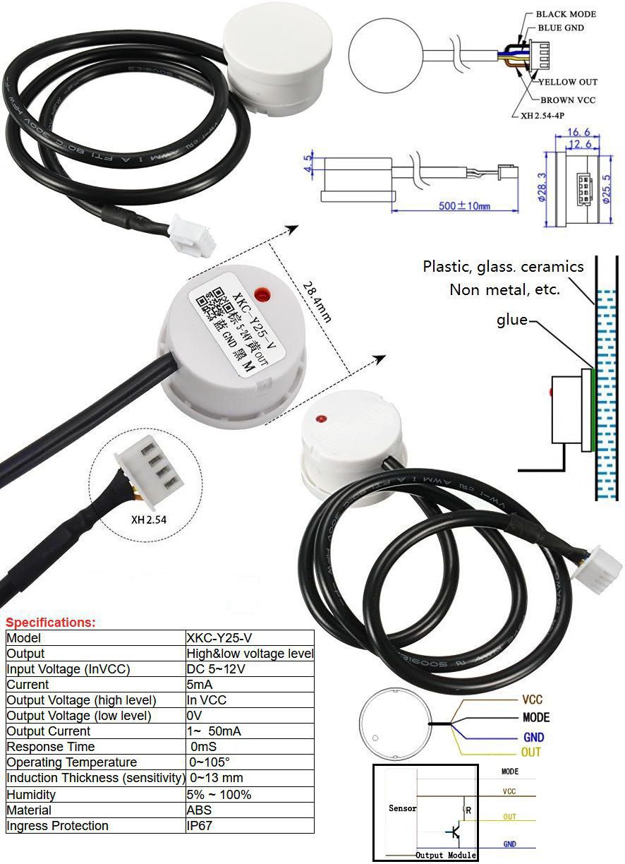 Sensor nivel liquidos